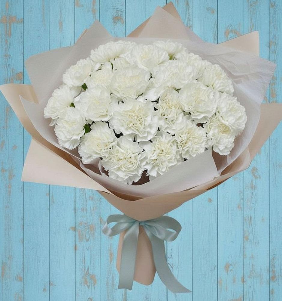 Букет цветов из: Гвоздики в Донская Сочи