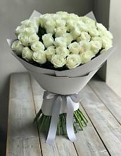 Букет 35 Белых роз в Донская Сочи
