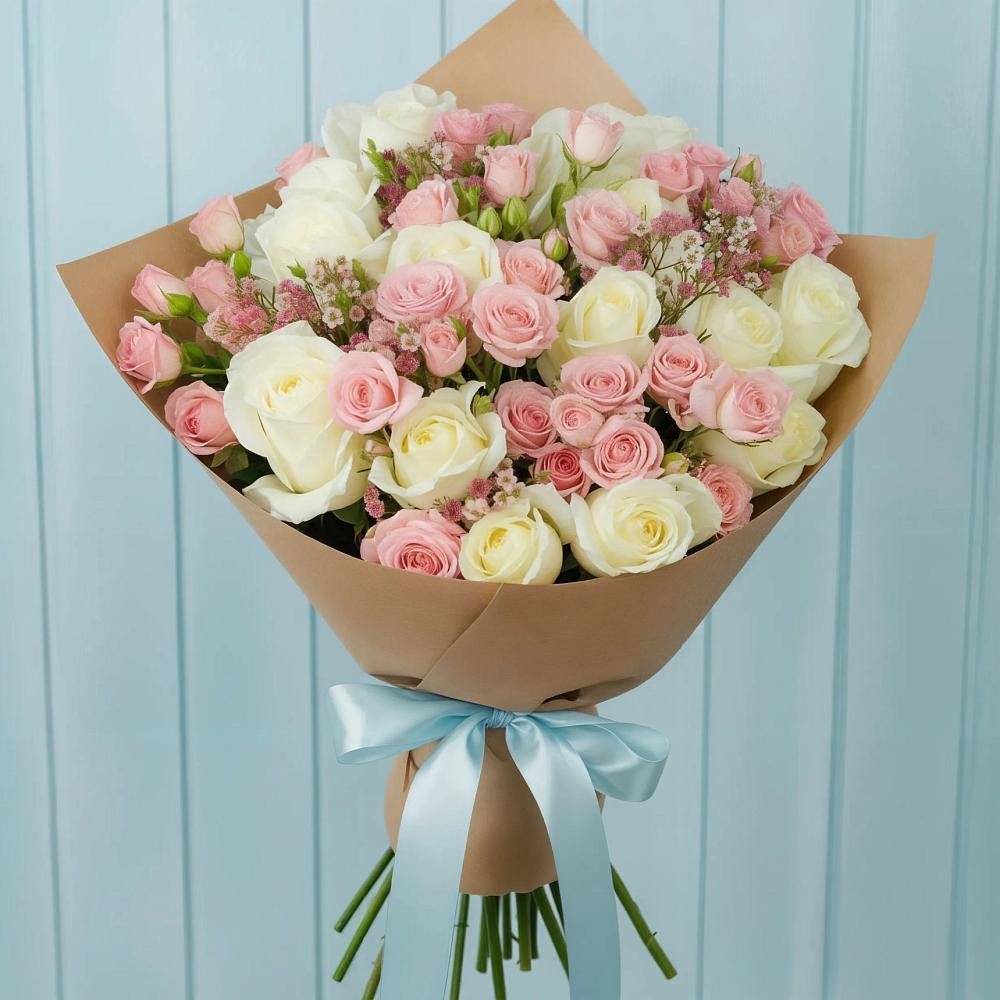 Букет цветов из: Розы в Донская Сочи