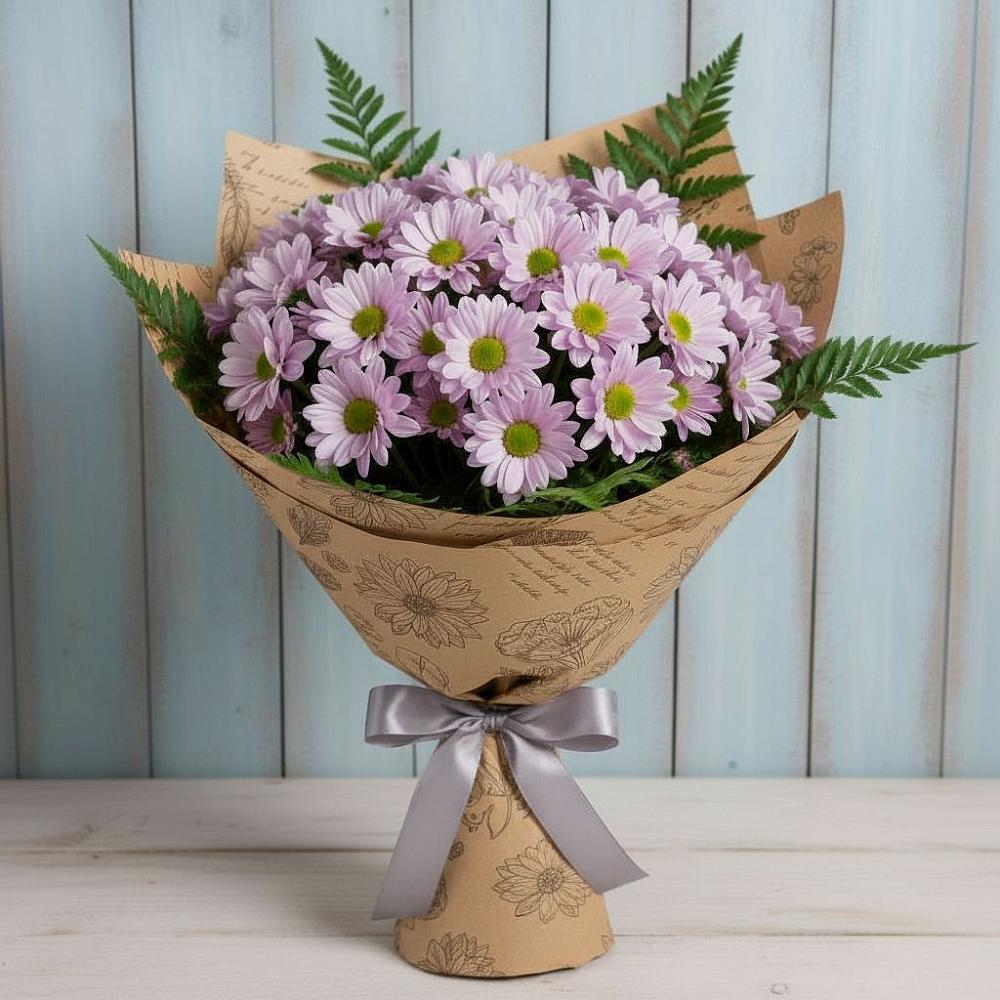 Букет цветов из: Хризантемы в Донская Сочи