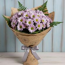 Букет цветов из:  Хризантемы в Донская Сочи