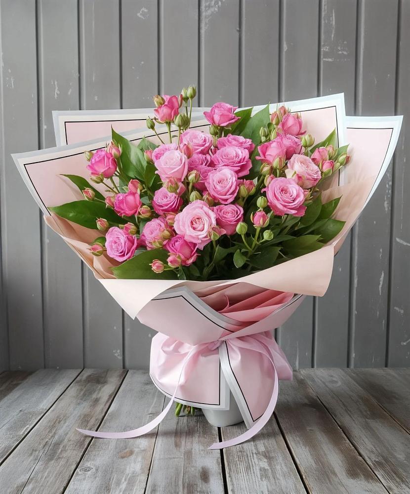 Букет Розовый кустик в Донская Сочи