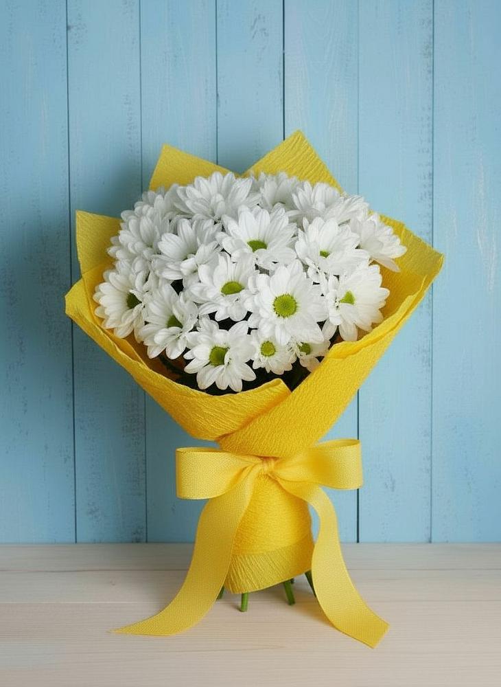Букет цветов из: Хризантемы в Донская Сочи