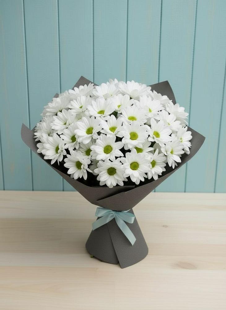 Букет цветов из: Хризантемы в Донская Сочи