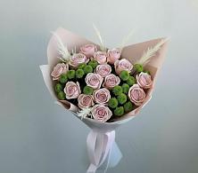 Букет цветов из:  Розы и Хризантемы в Донская Сочи
