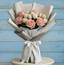 Букет цветов из:  Розы в Донская Сочи