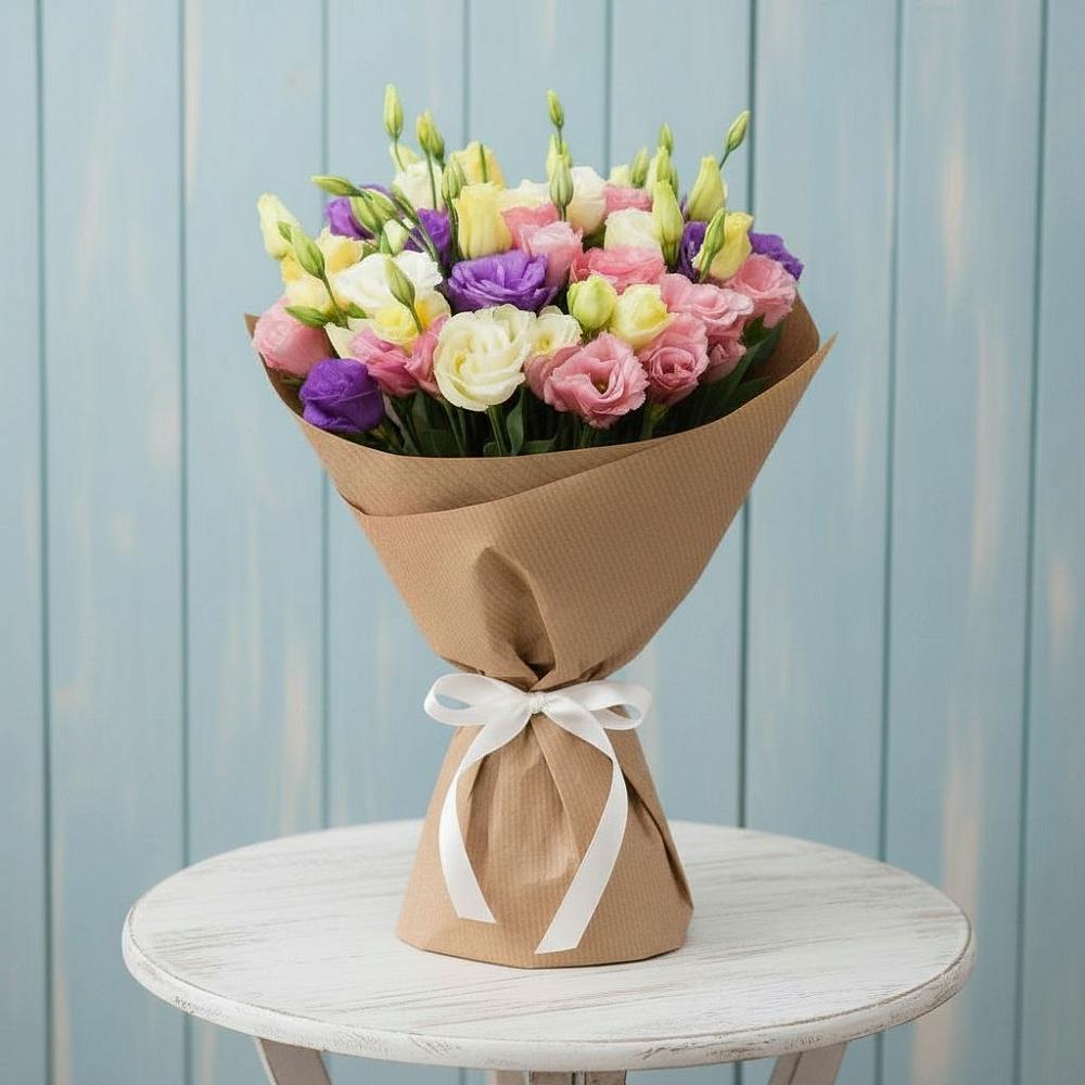 Букет цветов из: Лизиантусы в Донская Сочи