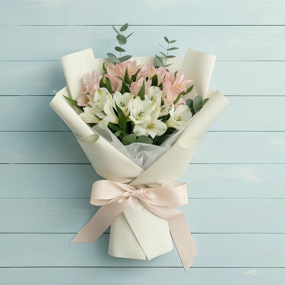 Букет цветов из: Альстромерии в Донская Сочи